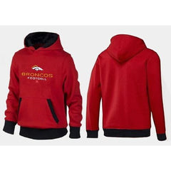 Denver Broncos Critical Victory Pullover Hoodie Red & Black