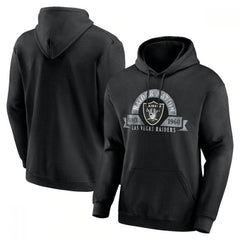 Men's Las Vegas Raiders Black Pullover Hoodie