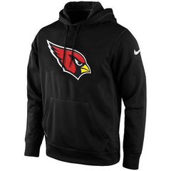 Men's Arizona Cardinals Black KO Logo Essential Hoodie