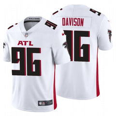 Men's Atlanta Falcons #96 Tyeler Davison New White Vapor Untouchable Limited Stitched Jersey