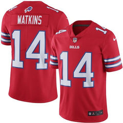 Bills #14 Sammy Watkins Red Men's Stitched NFL Elite Rush Jersey
