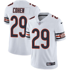 Men's Chicago Bears #29 Tarik Cohen White Vapor Untouchable Limited Stitched NFL Jersey