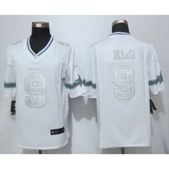 Cowboys #9 Tony Romo White Men's Stitched NFL Limited Platinum Jersey