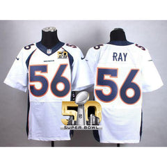 Broncos #56 Shane Ray White Super Bowl 50 Men's Stitched NFL New Elite Jersey
