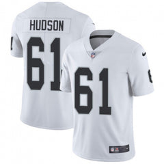 Men's Oakland Raiders #61 Rodney Hudson White Limited Stitched NFL Jersey