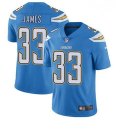 Men's Los Angeles Chargers #33 Derwin James Blue Vapor Untouchable Limited Stitched NFL Jersey