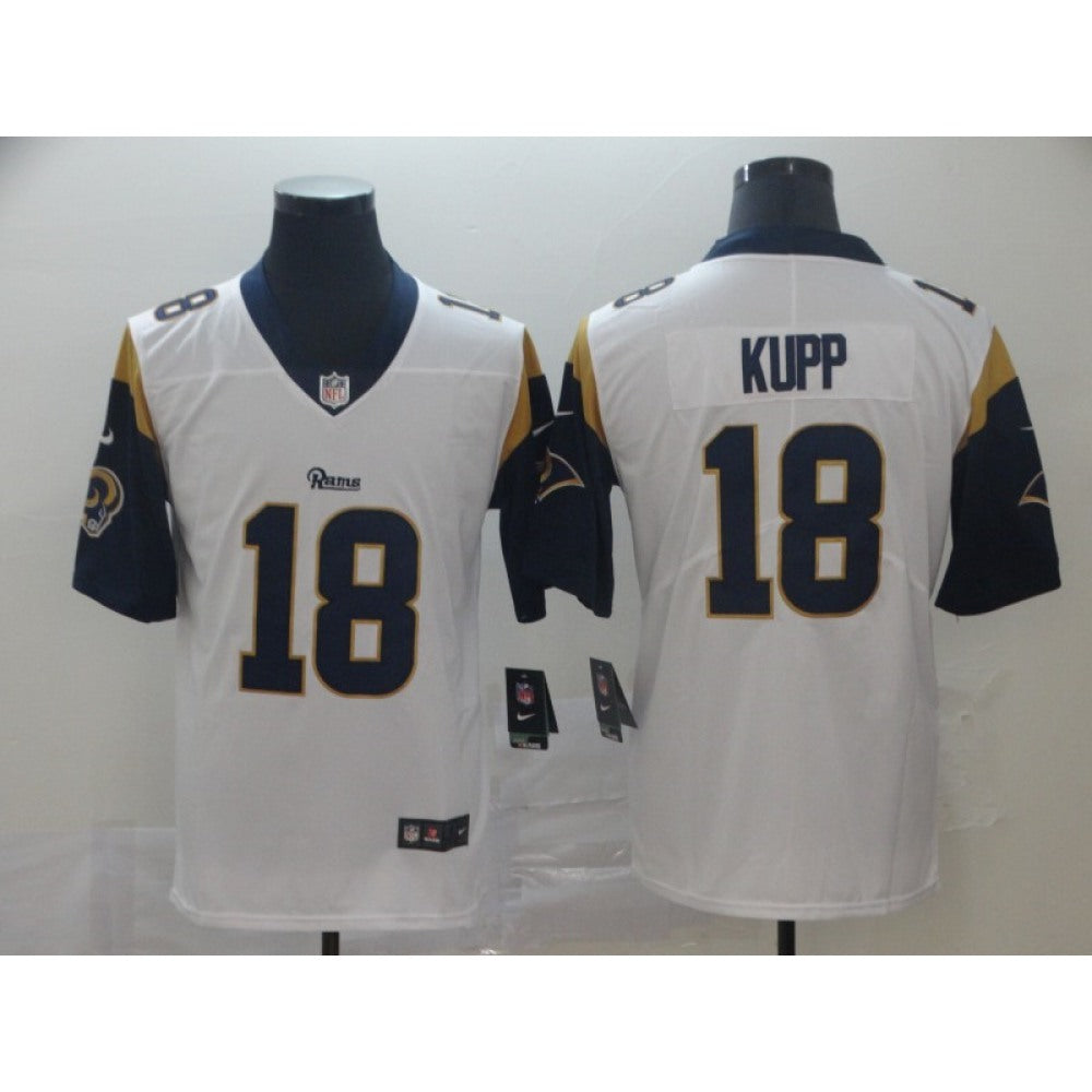 Men's Los Angeles Rams #18 Cooper Kupp White 2019 Vapor Untouchable Limited Stitched NFL Jersey