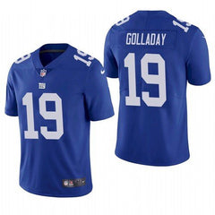 Men's New York Giants #19 Kenny Golladay Royal Blue Stitched NFL Jersey
