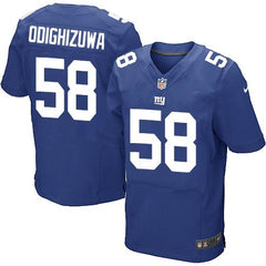 Giants #58 Owa Odighizuwa Royal Blue Team Color Men's Stitched NFL Elite Jersey