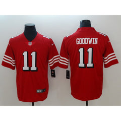 Men's NFL San Francisco 49ers #11 Marquise Goodwin Red 2018 Vapor Untouchable Limited Stitched NFL Jersey