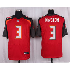Buccaneers #3 Jameis Winston Red Team Color Men's Stitched NFL New Elite Jersey