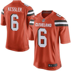 Browns #6 Cody Kessler Orange Alternate Youth Stitched NFL New Elite Jersey