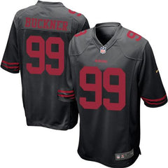 49ers #99 DeForest Buckner Black Alternate Youth Stitched NFL Elite Jersey