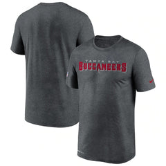 Men's Tampa Bay Buccaneers 2020 Grey Sideline Impact Legend Performance T-Shirt