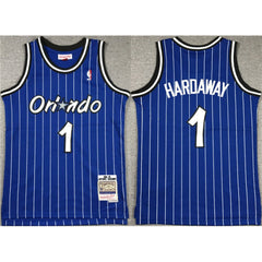 Youth Orlando Magic #1 Penny Hardaway Blue Throwback Stitched Jersey