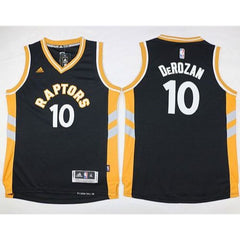 Raptors #10 DeMar DeRozan Black Youth Stitched NBA Jersey