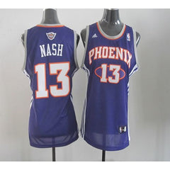 Suns #13 Steve Nash Purple Women's Road Stitched NBA Jersey