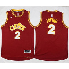 Cavaliers #2 Kyrie Irving Red CAVS Stitched NBA Jersey