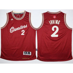 Cavaliers #2 Kyrie Irving Red 2015-2016 Christmas Day Stitched Youth NBA Jersey
