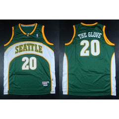 Mitchell And Ness Thunder #20 Gary Payton Green "The Glove" Stitched NBA Jersey