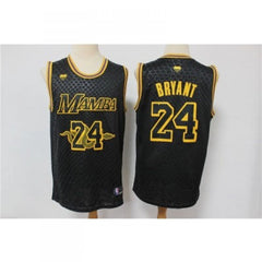 Men's Los Angeles Lakers #24 Kobe Bryant Black Mamba Snake Stitched Jersey