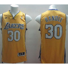 Revolution 30 Lakers #30 Julius Randle Gold Stitched NBA Jersey