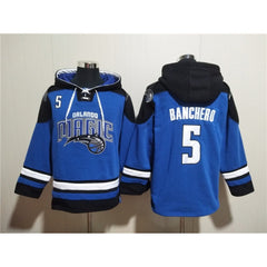 Men's Orlando Magic #5 Paolo Banchero Blue Ageless Must-Have Lace-Up Pullover Hoodie