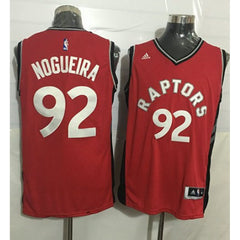 Raptors #92 Lucas Nogueira Red Stitched NBA Jersey