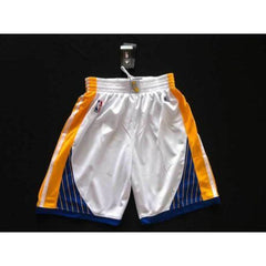 Golden State Warriors White NBA Shorts