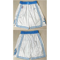 Men's Los Angeles Lakers White Shorts (Run Small)