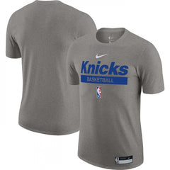 Men's New York Knicks Grey 2022/23 Legend On-Court Practice Performance T-Shirt