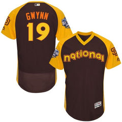 Padres #19 Tony Gwynn Brown Flexbase Authentic Collection 2016 All-Star National League Stitched MLB Jersey