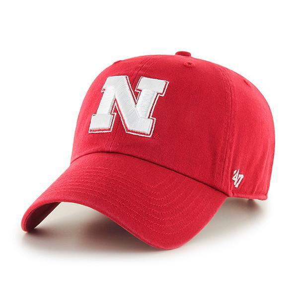 NEBRASKA CORNHUSKERS '47 CLEAN UP Red