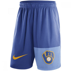 Men's Milwaukee Brewers Royal Cooperstown Collection Dry Fly Shorts