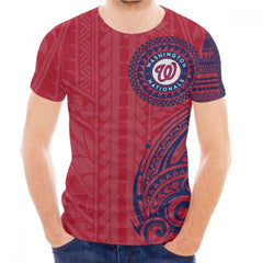Men's Washington Nationals Red T-Shirt