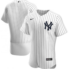 Men's New York Yankees White Flex Base Stitched Jersey