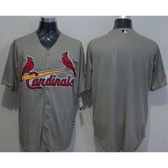 Cardinals Blank Grey New Cool Base Stitched MLB Jersey