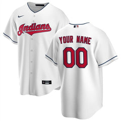 Men's Cleveland indians Customized Stitched MLB Jersey