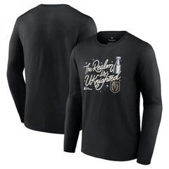 Men's Vegas Golden Knights Black 2023 Stanley Cup Champions Celebration Long Sleeve T-Shirt