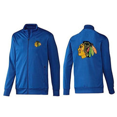 NHL Chicago Blackhawks Zip Jackets Blue-1