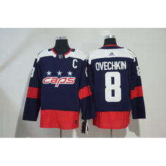 Men's Washington Capitals #8 Alexander Ovechkin Navy 2018 NHL Stadium Series Authentic Pro Stitched NHL Jersey