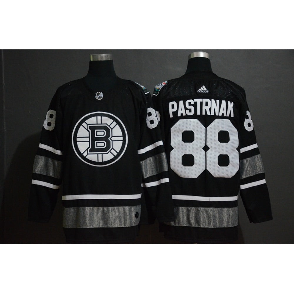 Men's Boston Bruins #88 David Pastrnak Black 2019 NHL All-Star Game Jersey