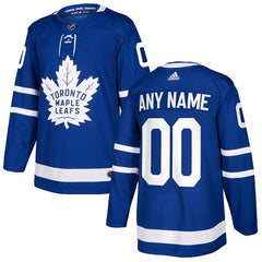 Men's Toronto Maple Leafs Personalized Authentic Royal Blue Home Stitched NHL Jersey