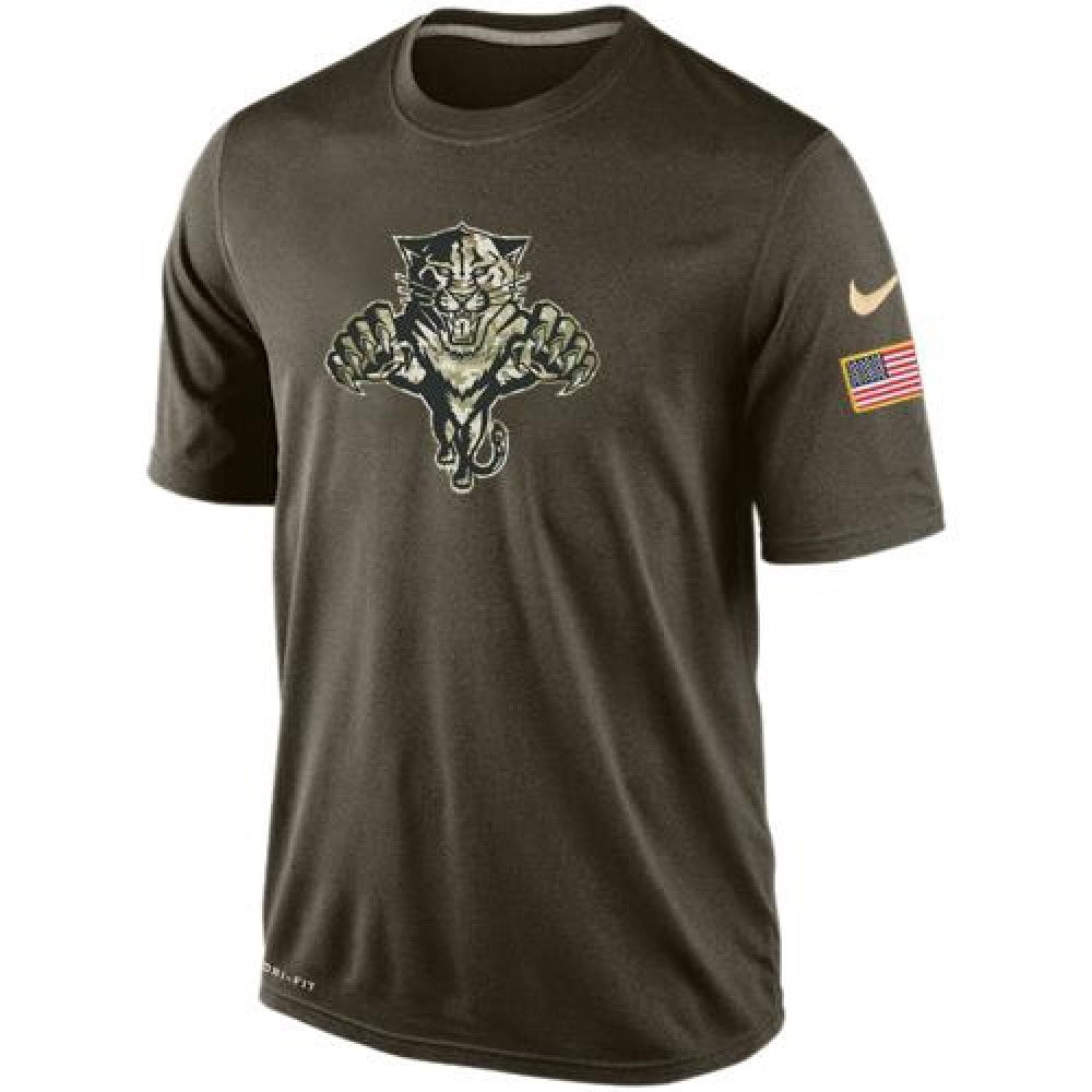 Men's Florida Panthers Salute To Service Dri-FIT T-Shirt