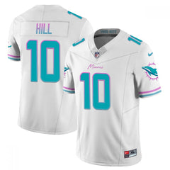 Men's Miami Dolphins #10 Tyreek Hill White 2023 F.U.S.E Alternate Vapor Limited Stitched Football Jersey