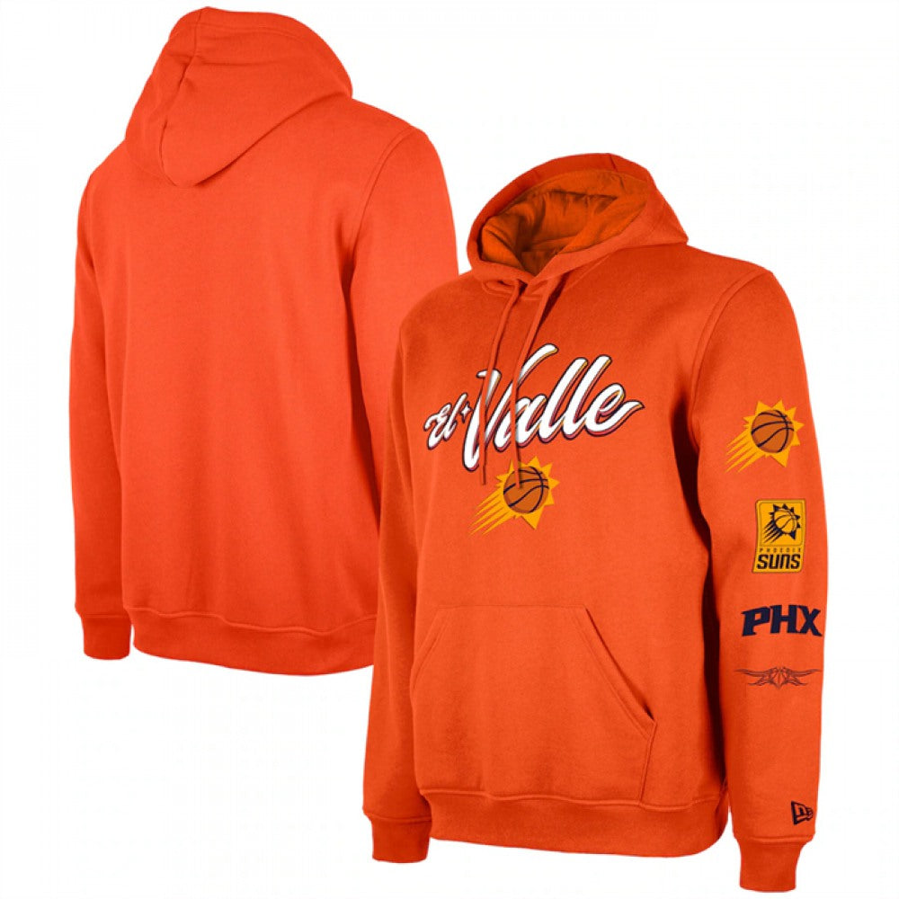 Men's Phoenix Suns Orange 2023/24 City Edition Pullover Hoodie