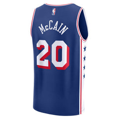 Youth Philadelphia 76ers Jared McCain Royal 2024 NBA Draft Fast Break Player Jersey - Icon Edition