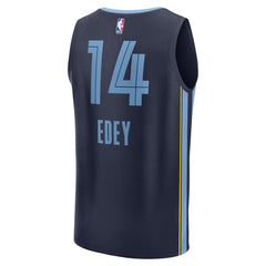 Men's Memphis Grizzlies Zach Edey Navy 2024 NBA Draft Fast Break Player Jersey - Icon Edition
