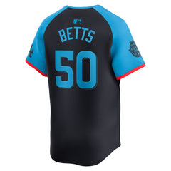 Men's National League Mookie Betts Navy 2024 MLB All-Star Game Limited Player Jersey