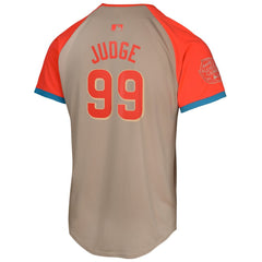Youth American League Aaron Judge Cream 2024 MLB All-Star Game Limited Player Jersey